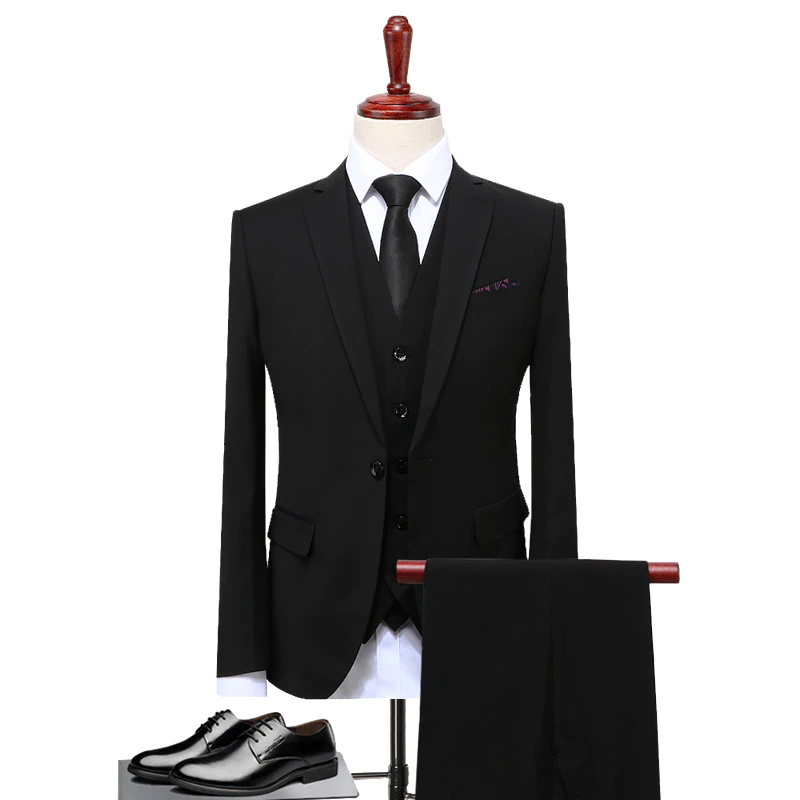 Men's Fashion Slim Fitted Suit - Gee Moda